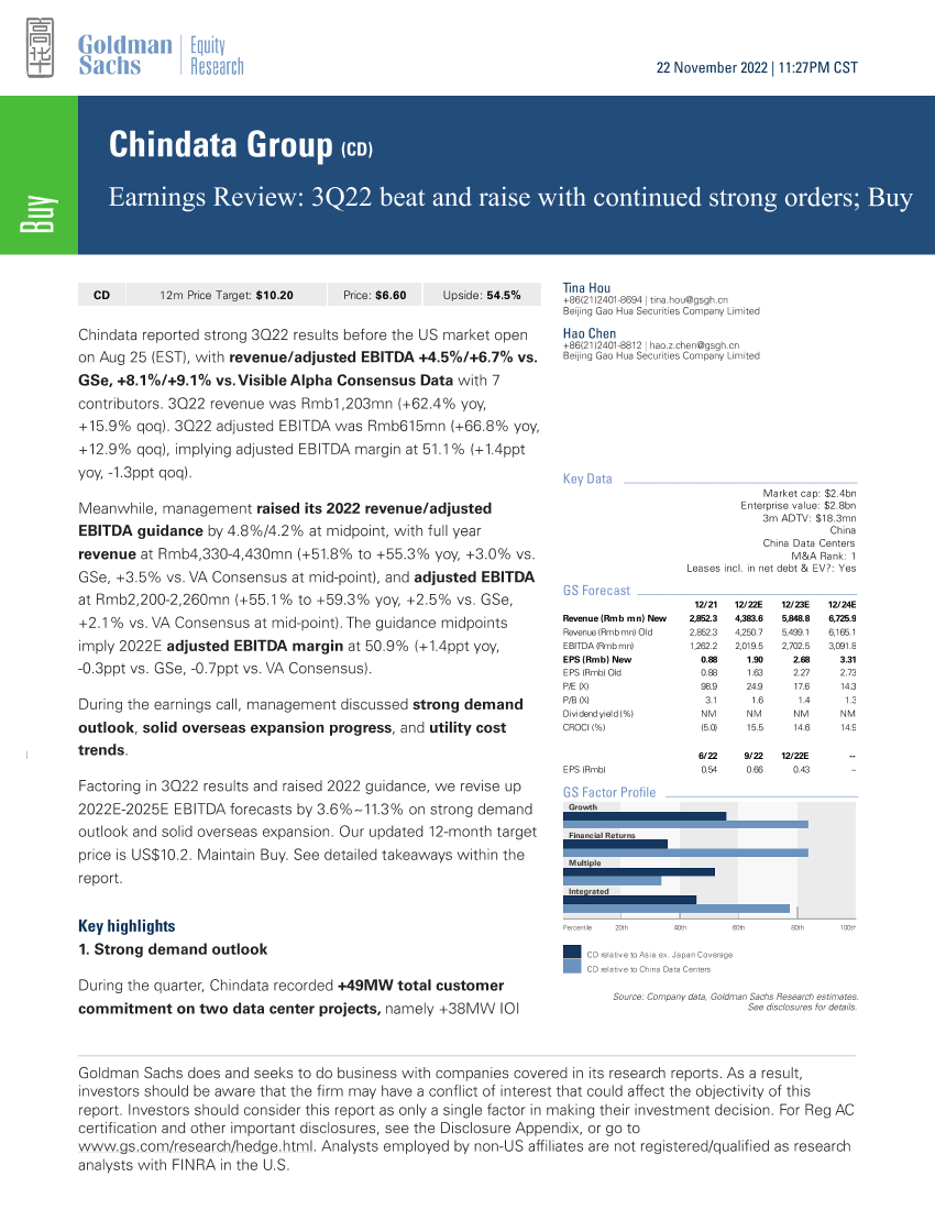 Chindata Group (CD)_ Earnings Review_ 3Q22 beat and raise with continued strong orders; Buy(1)Chindata Group (CD)_ Earnings Review_ 3Q22 beat and raise with continued strong orders; Buy(1)_1.png